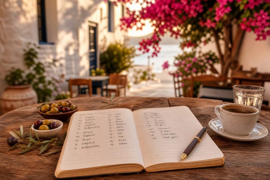 altgriechisch grammatik übersicht