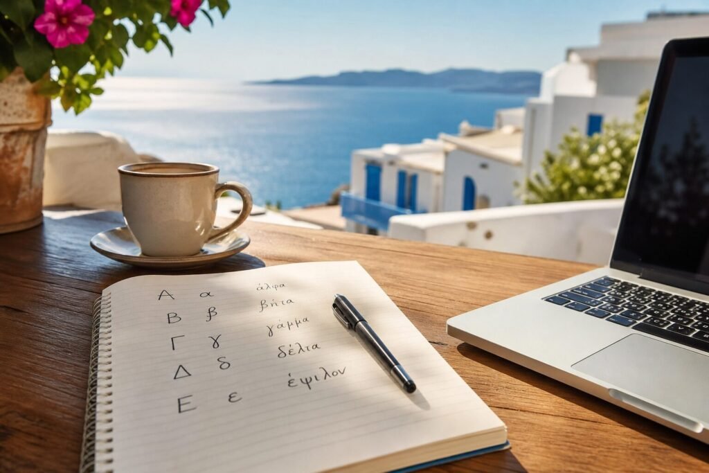 das griechische alphabet